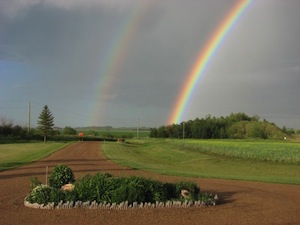 Fort Saskatchewan rainbow